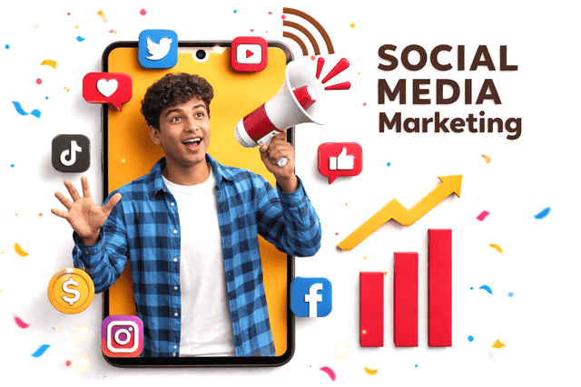 YouTube, Instagram, Facebook, TikTok Followers, Likes and Views